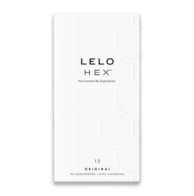 Презервативы LELO HEX Condoms Original 12 Pack