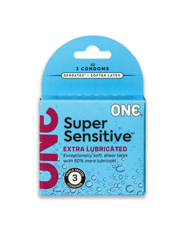 Презервативы ONE Super Sensitive 3 шт