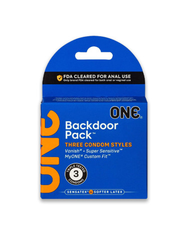 Презервативы ONE Backdoor 3 шт
