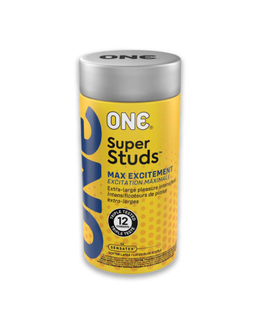 Презервативы ONE Super Studs 12 шт