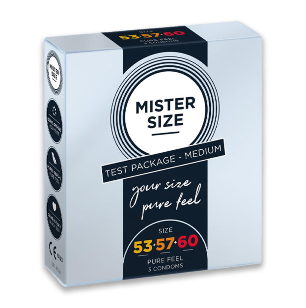 Презервативы MISTER SIZE Testbox 53-57-60 3 шт