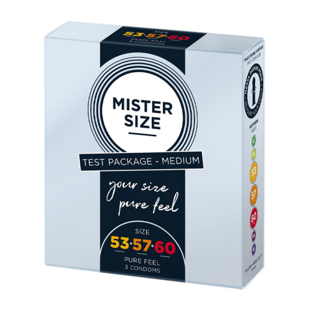 Презервативы MISTER SIZE Testbox 53-57-60 3 шт