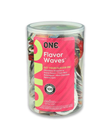 Набор презервативов ONE FlavorWaves 100 шт