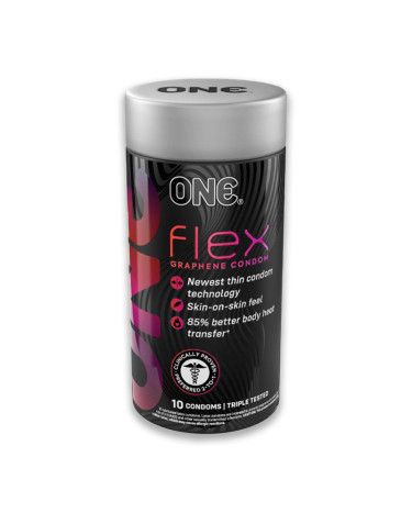 Презервативы ONE Flex Graphene Condom 10 шт