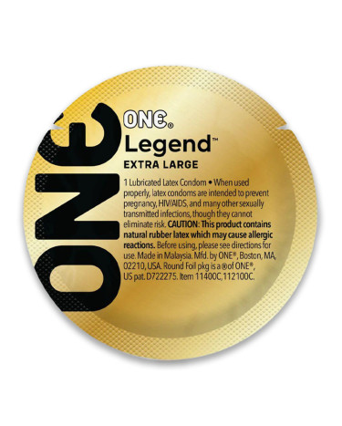 Презерватив ONE Legend Extra Large 1 шт