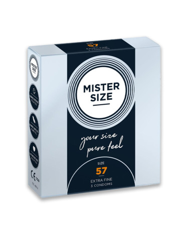 Condoms MISTER SIZE 57 3 pcs