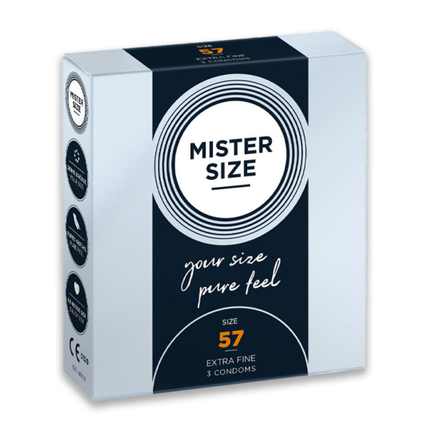 Condoms MISTER SIZE 57 3 pcs