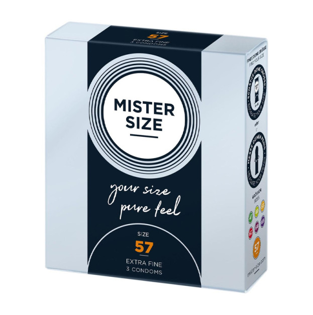 Condoms MISTER SIZE 57 3 pcs