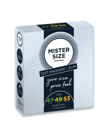 Презервативы MISTER SIZE Testbox 47-49-53 3 шт