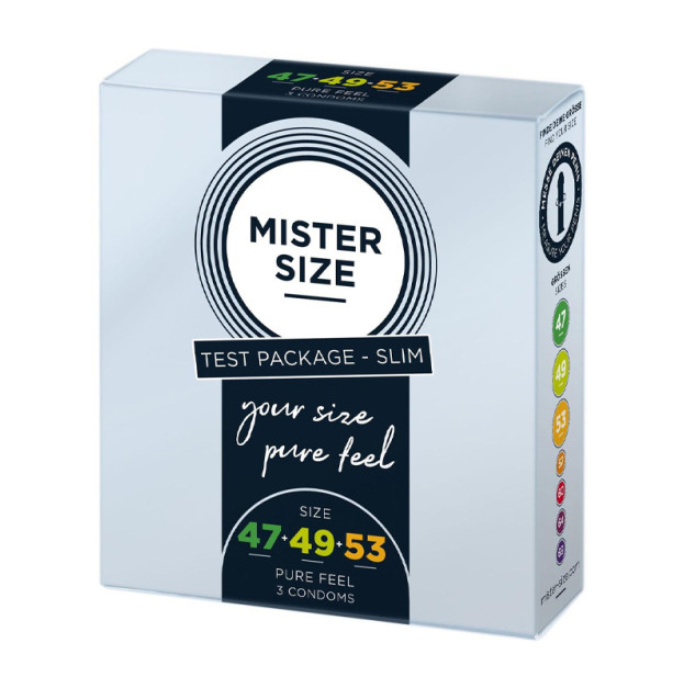 Презервативы MISTER SIZE Testbox 47-49-53 3 шт