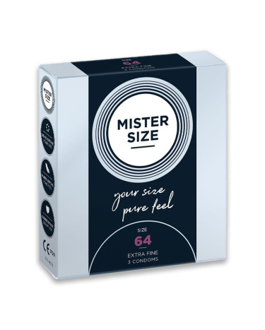 Презервативы MISTER SIZE 64 3 шт