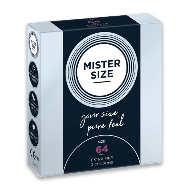 Презервативы MISTER SIZE 64 3 шт