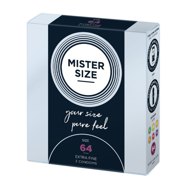 Презервативы MISTER SIZE 64 3 шт