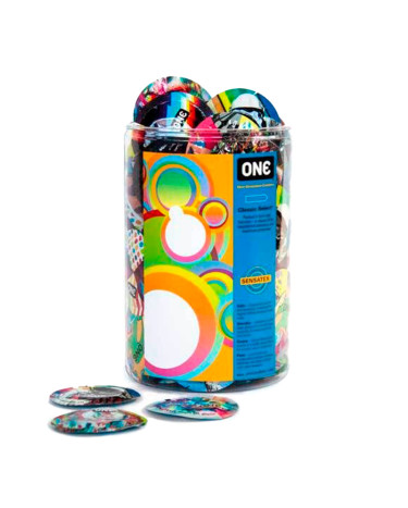 Набір презервативів ONE Classic Select - Artist Collection 100 шт