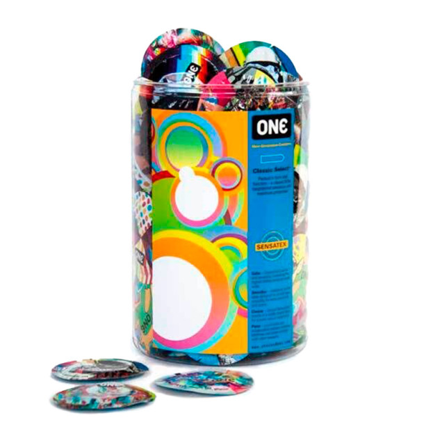 Набір презервативів ONE Classic Select - Artist Collection 100 шт