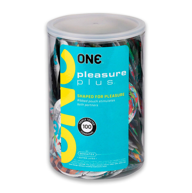 Набір презервативів ONE Pleasure Plus 100 шт