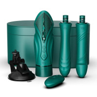 Компактна секс-машина Zalo Sesh Turquoise Green