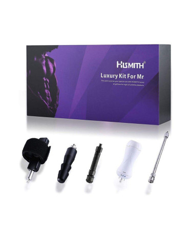 Набор адаптеров для секс машин Hismith KlicLok System Set for Him