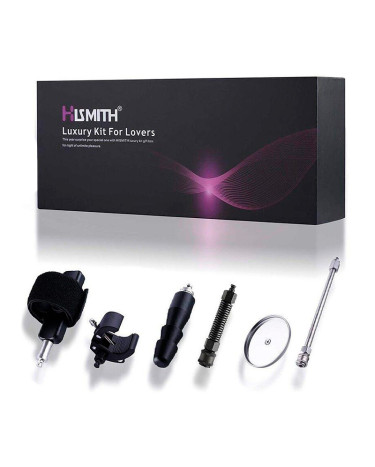 Набір адаптерів для секс машини Hismith KlicLok System Set for Lovers