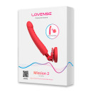 Смарт-міні секс-машина Lovense Mission 2 Vibrating Suction Cup Dildo
