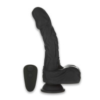 Фалоімітатор Naked Addiction Silicone Rotating & Thrusting Vibrating Dildo with Remote Black