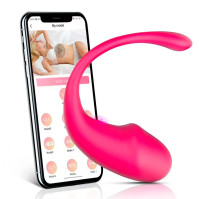 Set of smart vibrators, anal plug, lube durex with control via the app