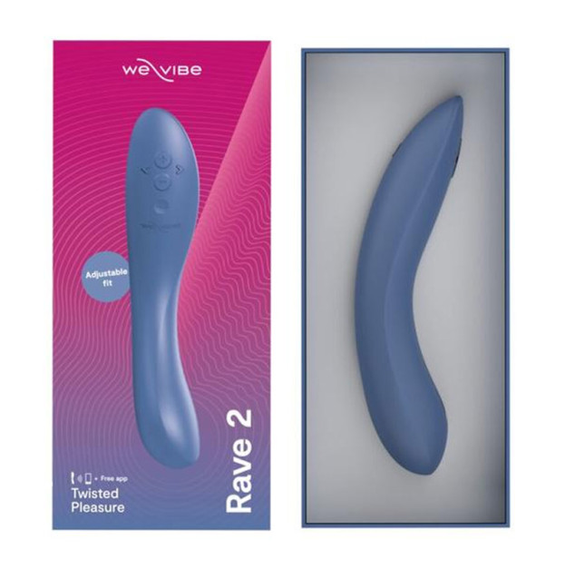 Вибратор We-Vibe Rave 2 Twisted Pleasure Blue