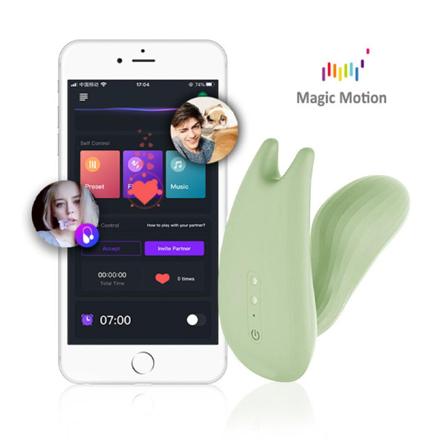 Смарт-вібратор Magic Motion Umi Green