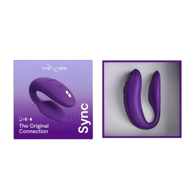 Вібратор для пар We-Vibe SYNC 2 Purple