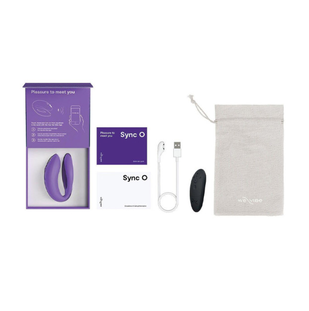 Смарт-вібратор для пар We-Vibe Sync O Light Purple