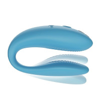 Смарт-вібратор для пар We-Vibe Sync GO Turquoise