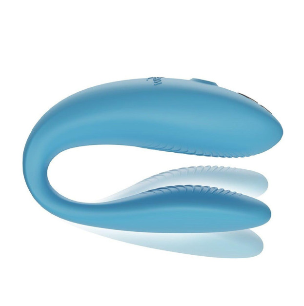 Смарт-вібратор для пар We-Vibe Sync GO Turquoise