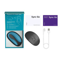 Смарт-вібратор для пар We-Vibe Sync GO Turquoise