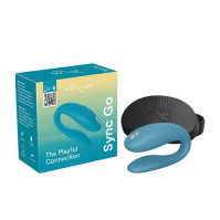 Смарт-вібратор для пар We-Vibe Sync GO Turquoise