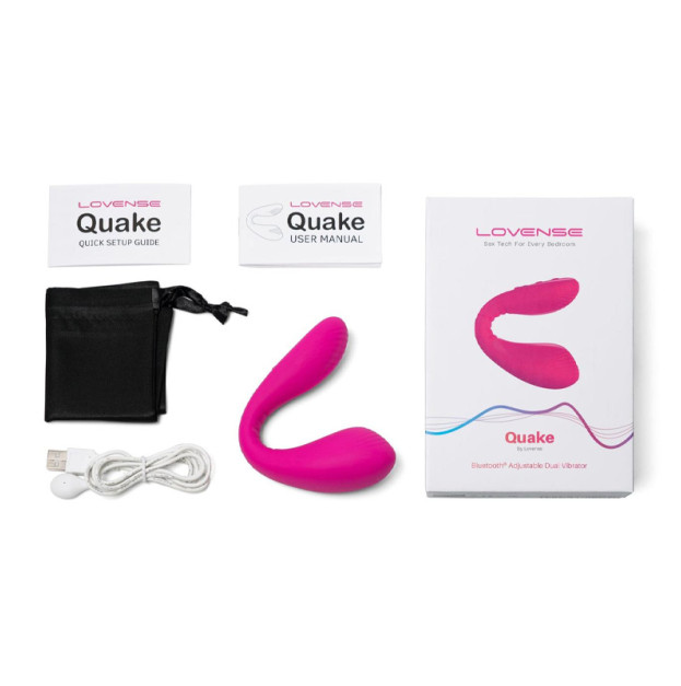 Двойной вибратор смарт Lovense Dolce Quake