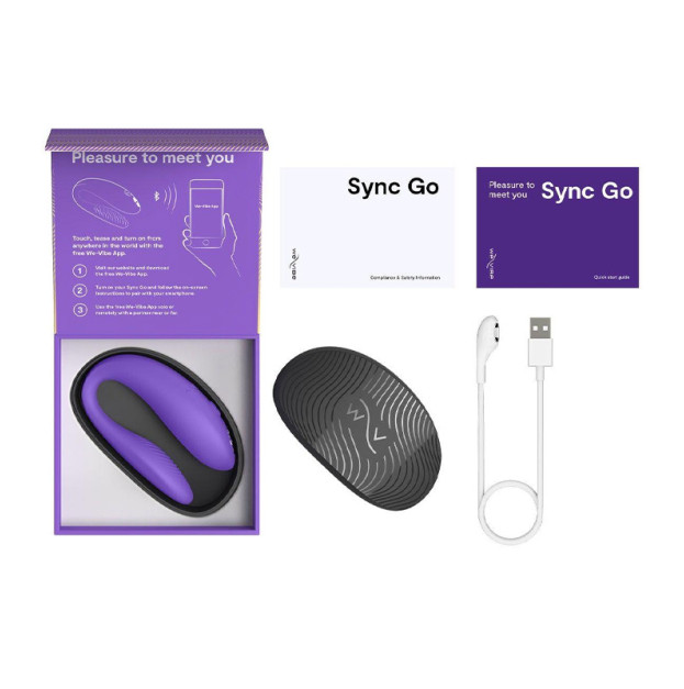 Смарт-вібратор для пар We-Vibe Sync GO Light Purple