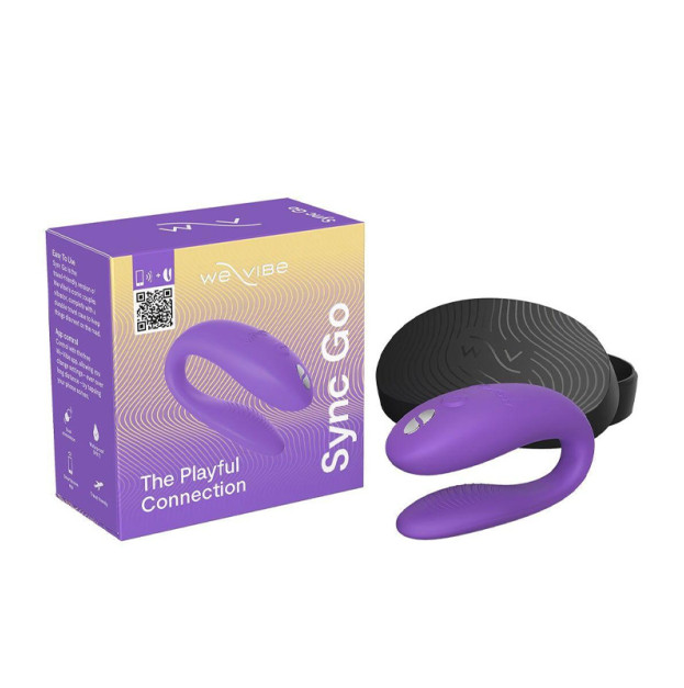 Смарт-вібратор для пар We-Vibe Sync GO Light Purple