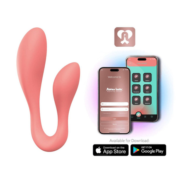 Vibrator for couples Adrien Lastic Couple Secrets 2.0 + APP