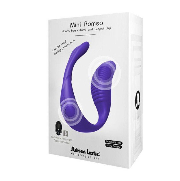 Вібратор Adrien Lastic Mini Romeo II з пультом LRS