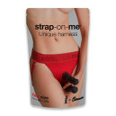 Трусики для страпону Strap-On-Me Harness Lingerie Unique Red One Size