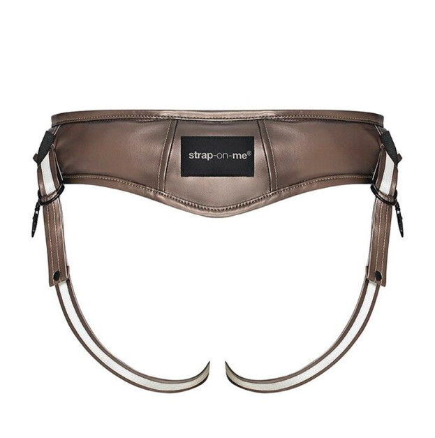 Трусики для страпону Strap-On-Me Leatherette Harness Desirous