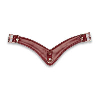 Шкіряні трусики для вібратора Liebe Seele Wine Red Forced Orgasm Strop