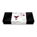 Шкіряні трусики для вібратора Liebe Seele Wine Red Forced Orgasm Strop