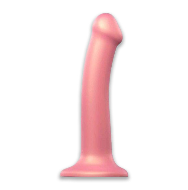 Насадка для страпону Strap-On-Me Mono Density Dildo Rose M
