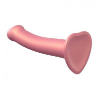 Насадка для страпону Strap-On-Me Mono Density Dildo Rose M