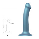 Насадка для страпону Strap-On-Me Mono Density Dildo Blue M