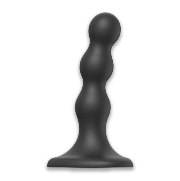 Насадка для страпону Strap-On-Me Dildo Plug Balls Black S