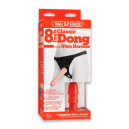 Страпон Doc Johnson Vac-U-Lock 8 Inch Classic Dong Ultra Harness