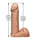 Страпон Doc Johnson Vac-U-Lock - 7 Inch Ultraskyn Ultra Harness