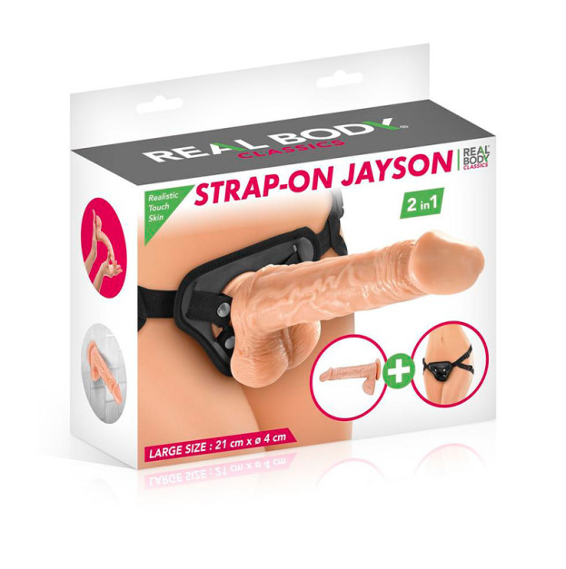 Страпон Real Body - Jayson